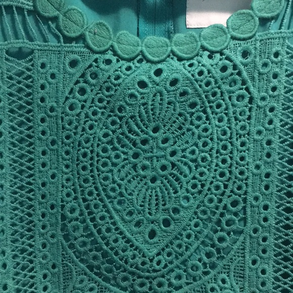 Modcloth Green Geode Dress - Picture 2 of 5